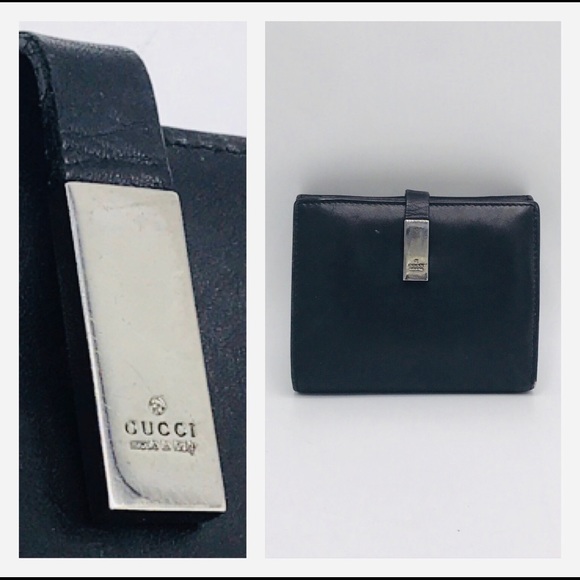 Gucci Black Wallet with Silver Accent - Picture 4 of 14